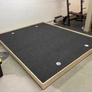 9'x9' Camry Golf Carpet + DIY Build Plan